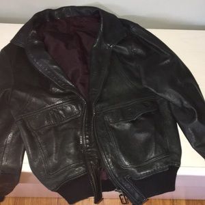 Leather jacket